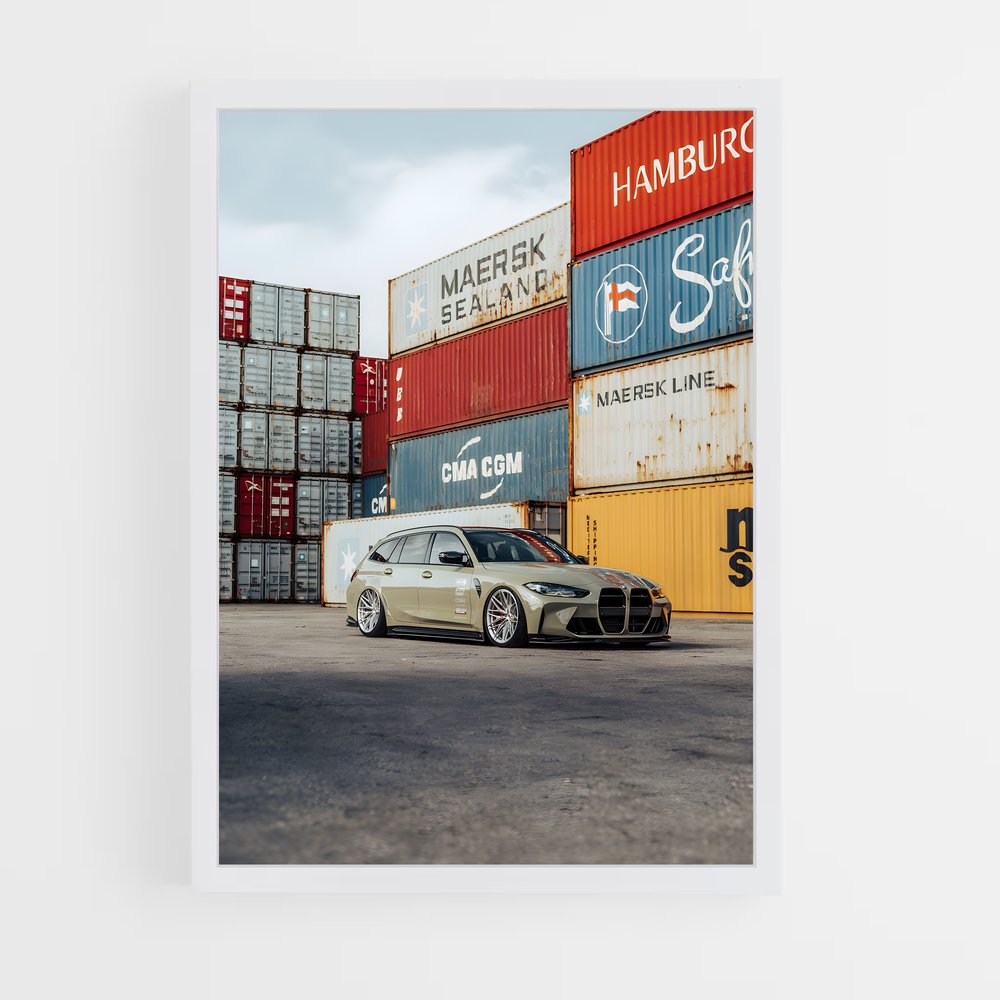 Poster M3 en Liberté – affiche BMW (vue 3)